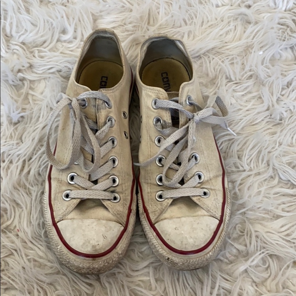 Used white converse